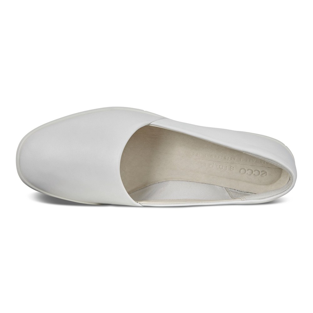 Loafers Mujer - ECCO Simpil - Blancos - CUL893514